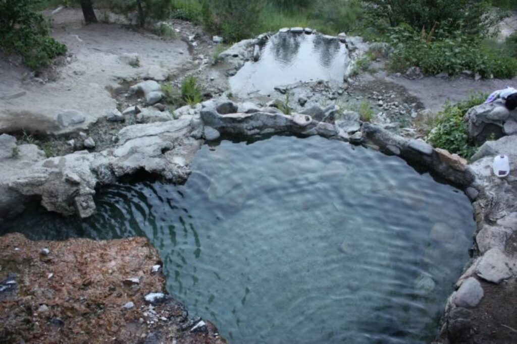 Hot Spring Bath in Bhutan