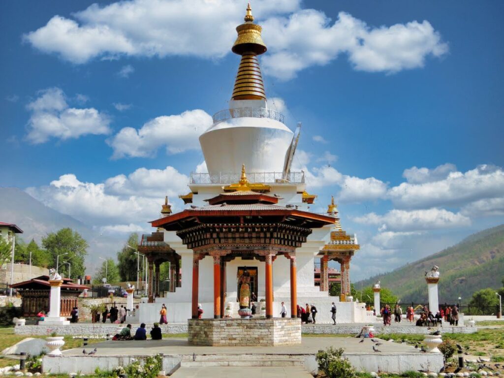 Memorial Stupa in Bhutan