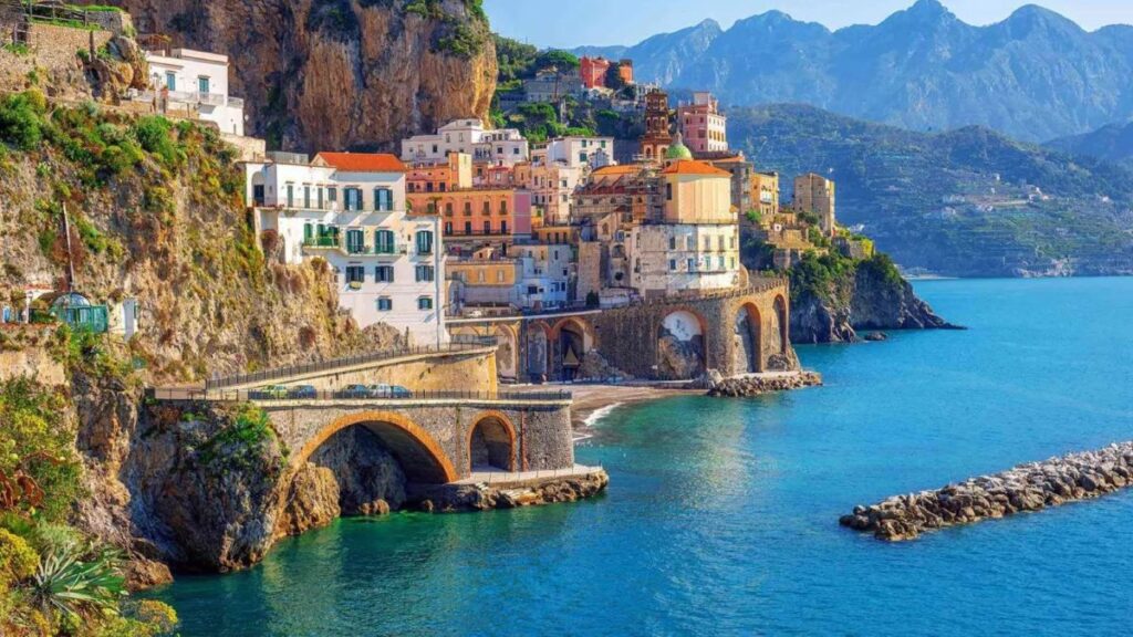 The Amalfi Coast in Italy